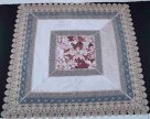 Europe embroidered square pastoral table cloth